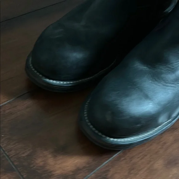 Chippewa Men's Black Leather Boots - Picture 6 of 11